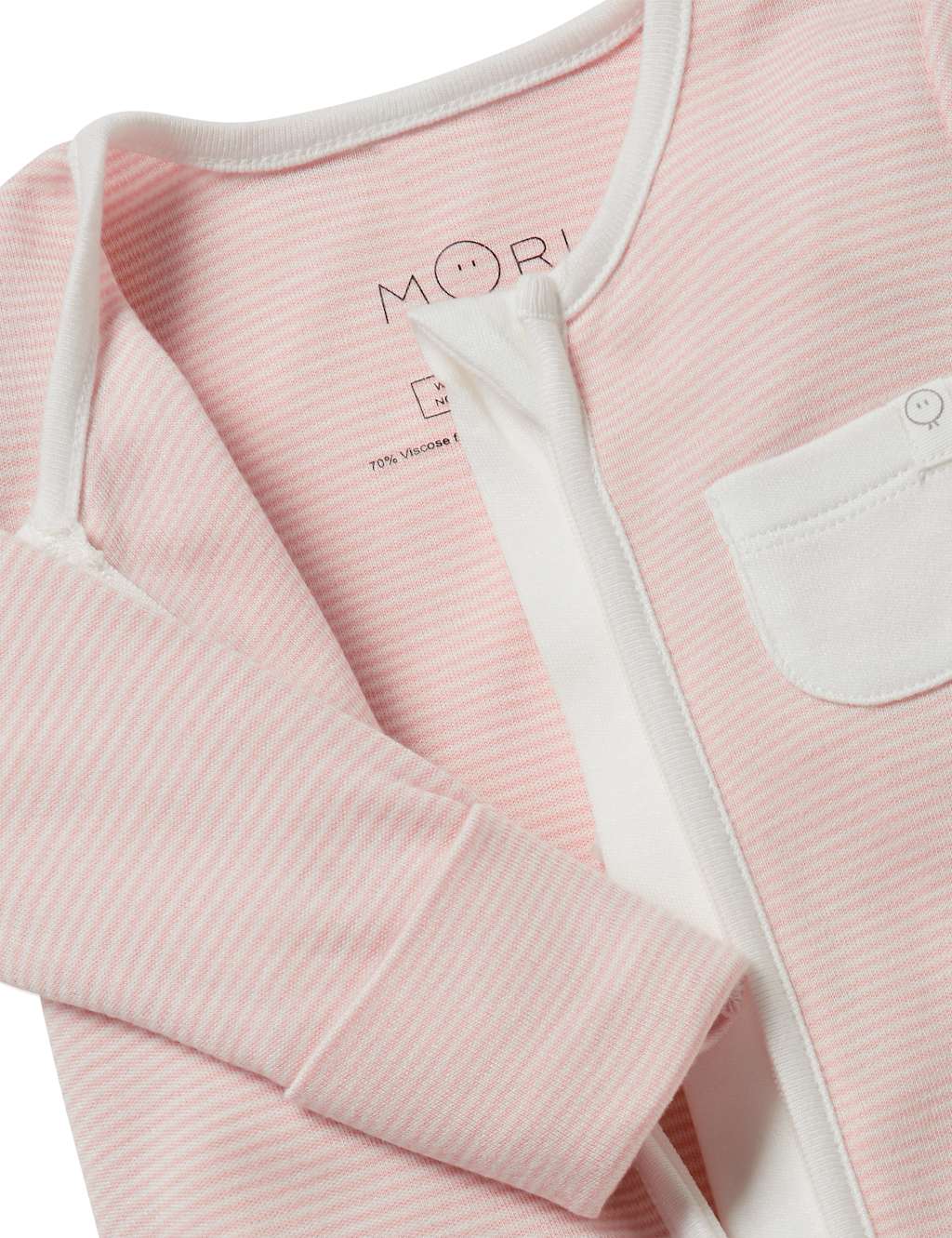 Cotton Blend Striped Sleepsuit (0-24 Mths) 4 of 5