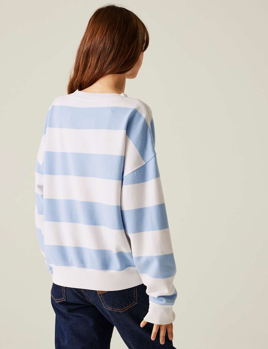 Avika II Cotton Rich Striped Jumper 2 of 5