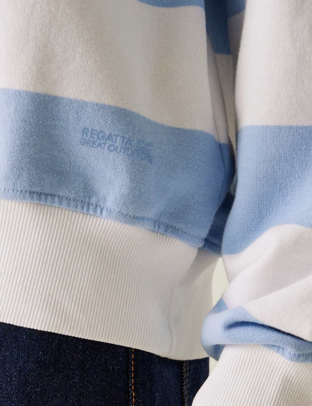 Avika II Cotton Rich Striped Jumper 4 of 5