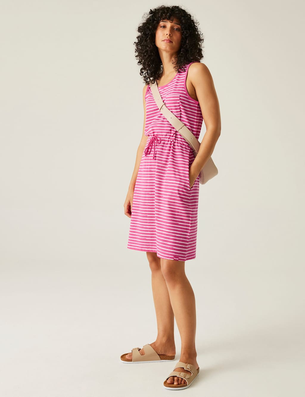 Ariena Cotton Rich Knee Length Skater Dress 4 of 5