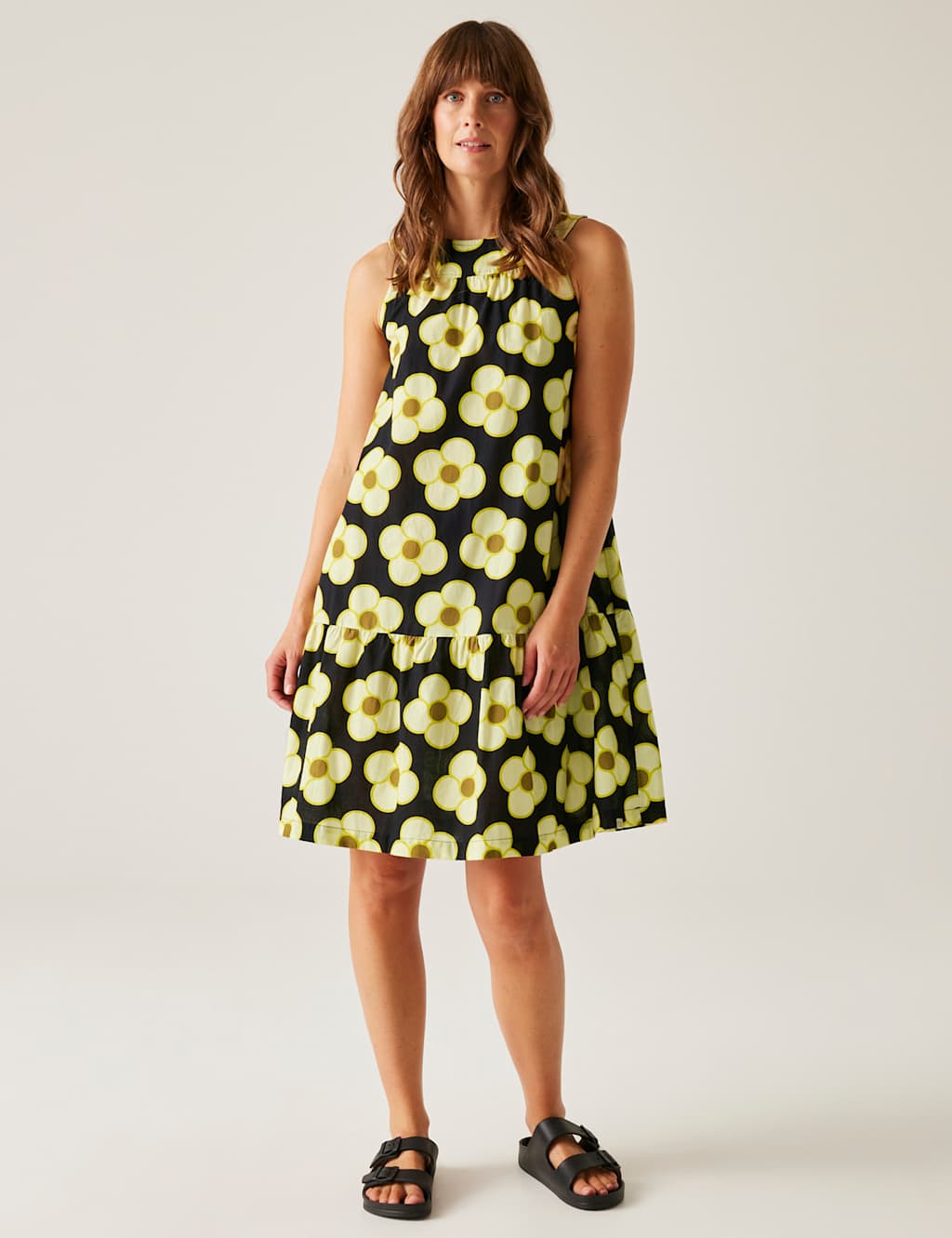 Orla Kiely Pure Cotton Floral Swing Dress 4 of 6