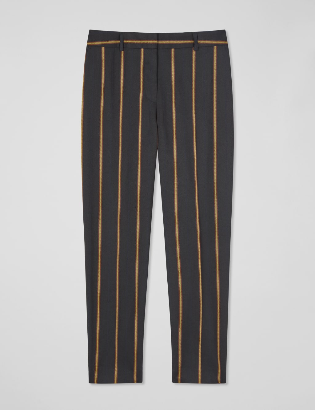 Striped Straight Ankle Grazer Trousers LK BENNETT M S