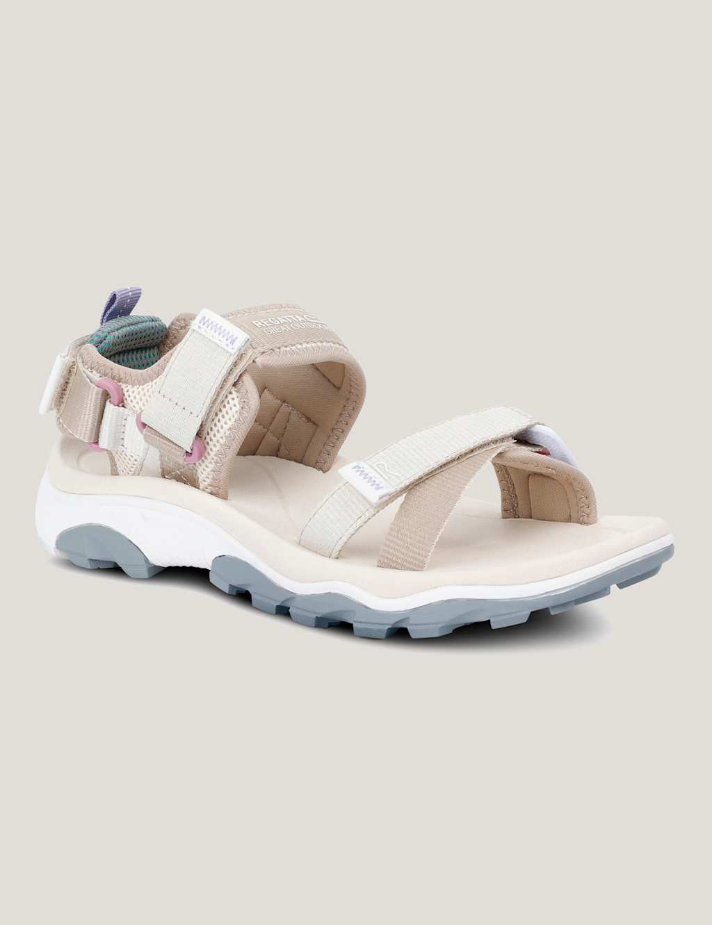 Blaze Riptape Ankle Strap Flatform Sandals 4 of 8