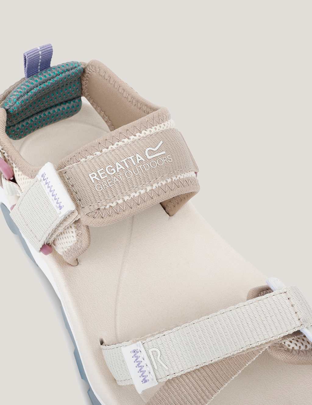 Blaze Riptape Ankle Strap Flatform Sandals 5 of 8