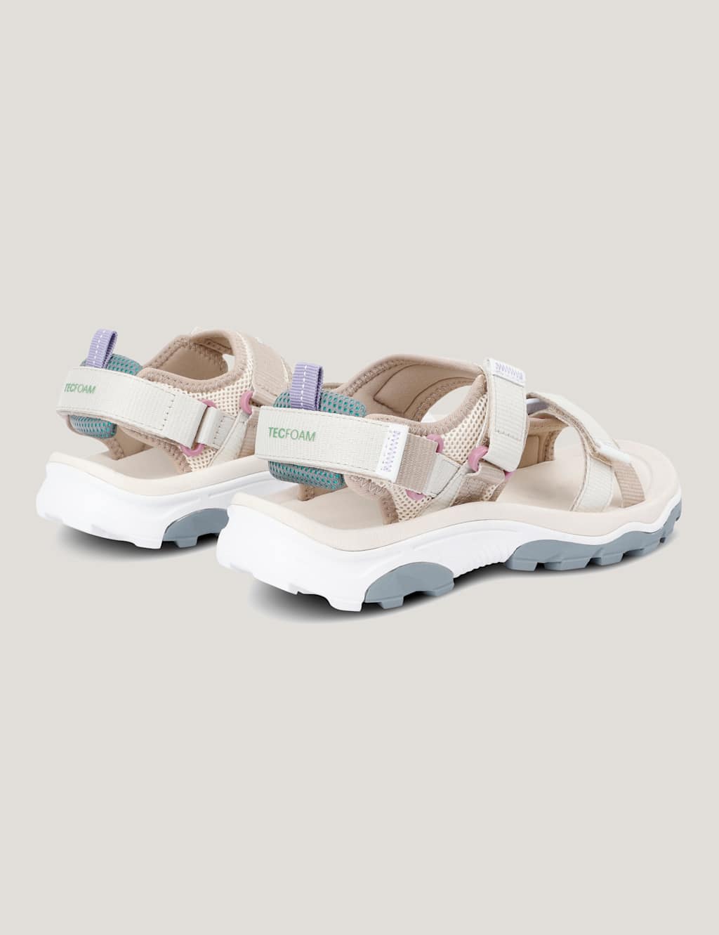 Blaze Riptape Ankle Strap Flatform Sandals 6 of 8