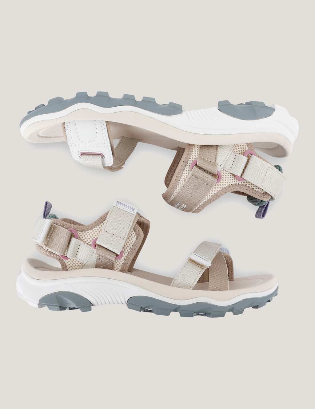 Blaze Riptape Ankle Strap Flatform Sandals 7 of 8