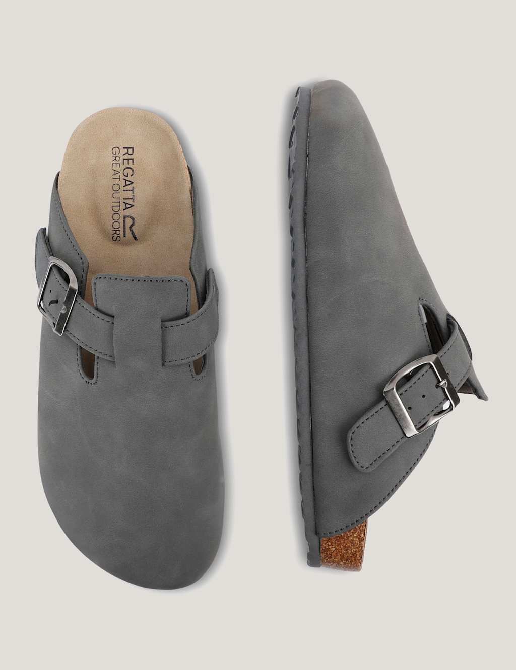 Kaber Buckle Flat Mules 4 of 7