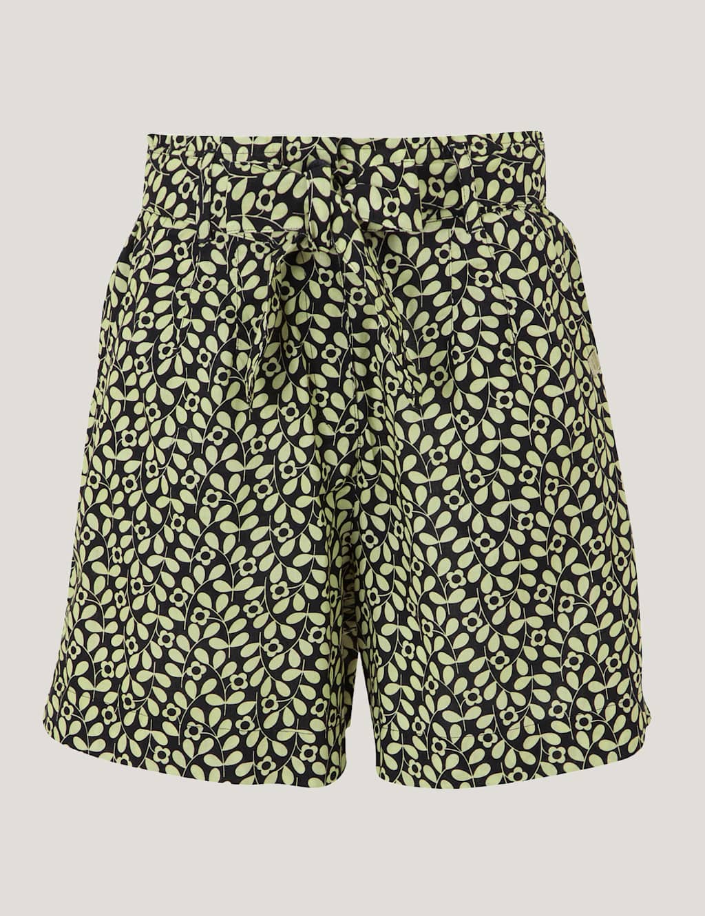 Orla Kiely Summer Pure Cotton Belted Shorts 2 of 6