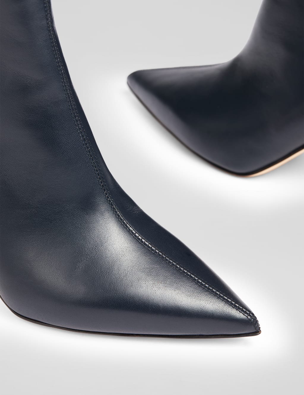 Pointed heel ankle boots top