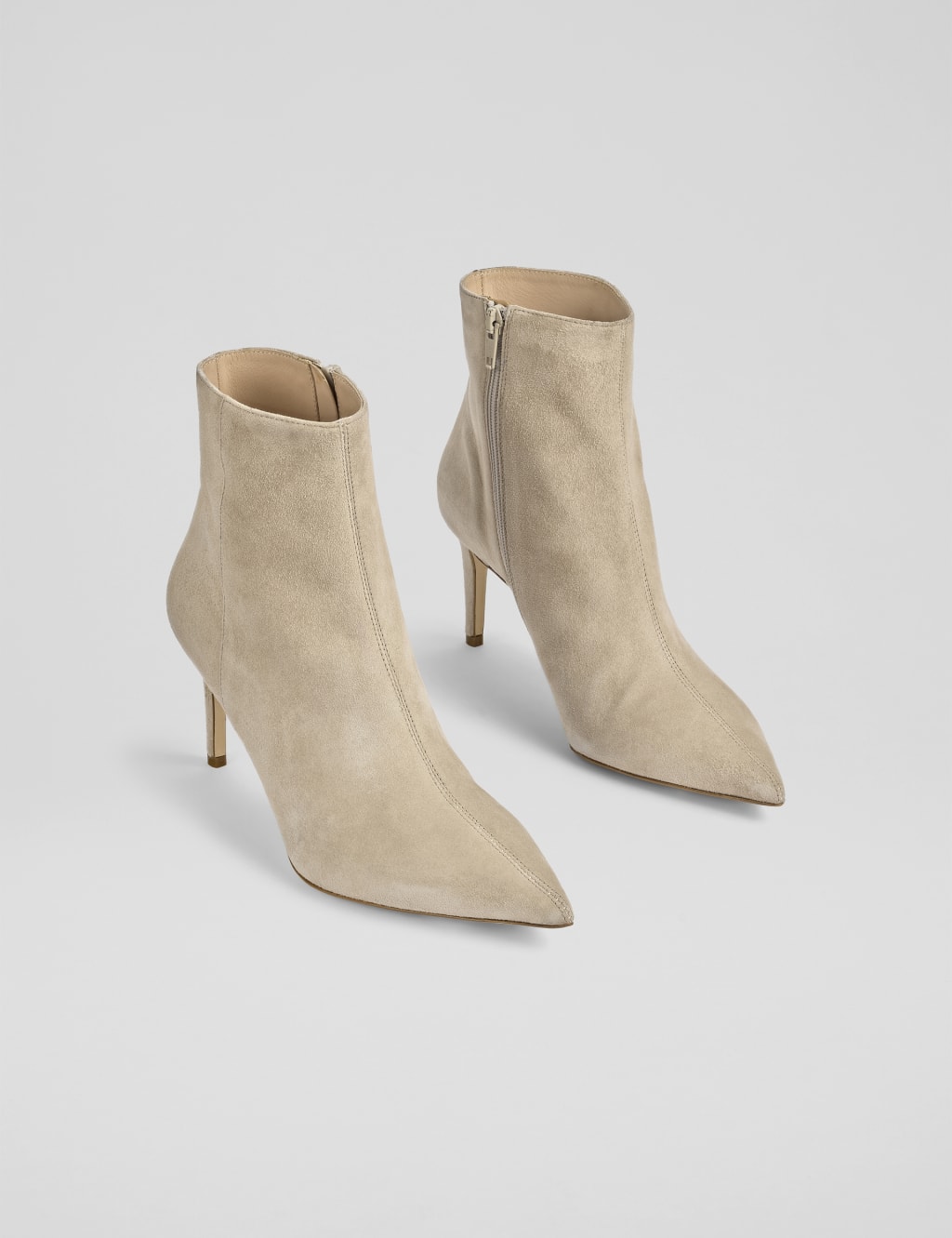 Suede stiletto ankle boots deals
