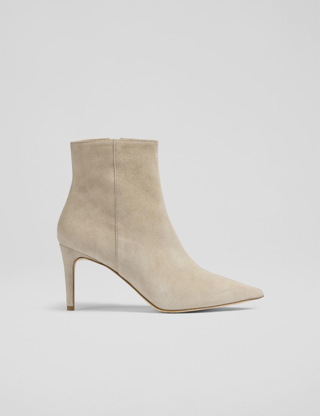 Suede stiletto booties on sale