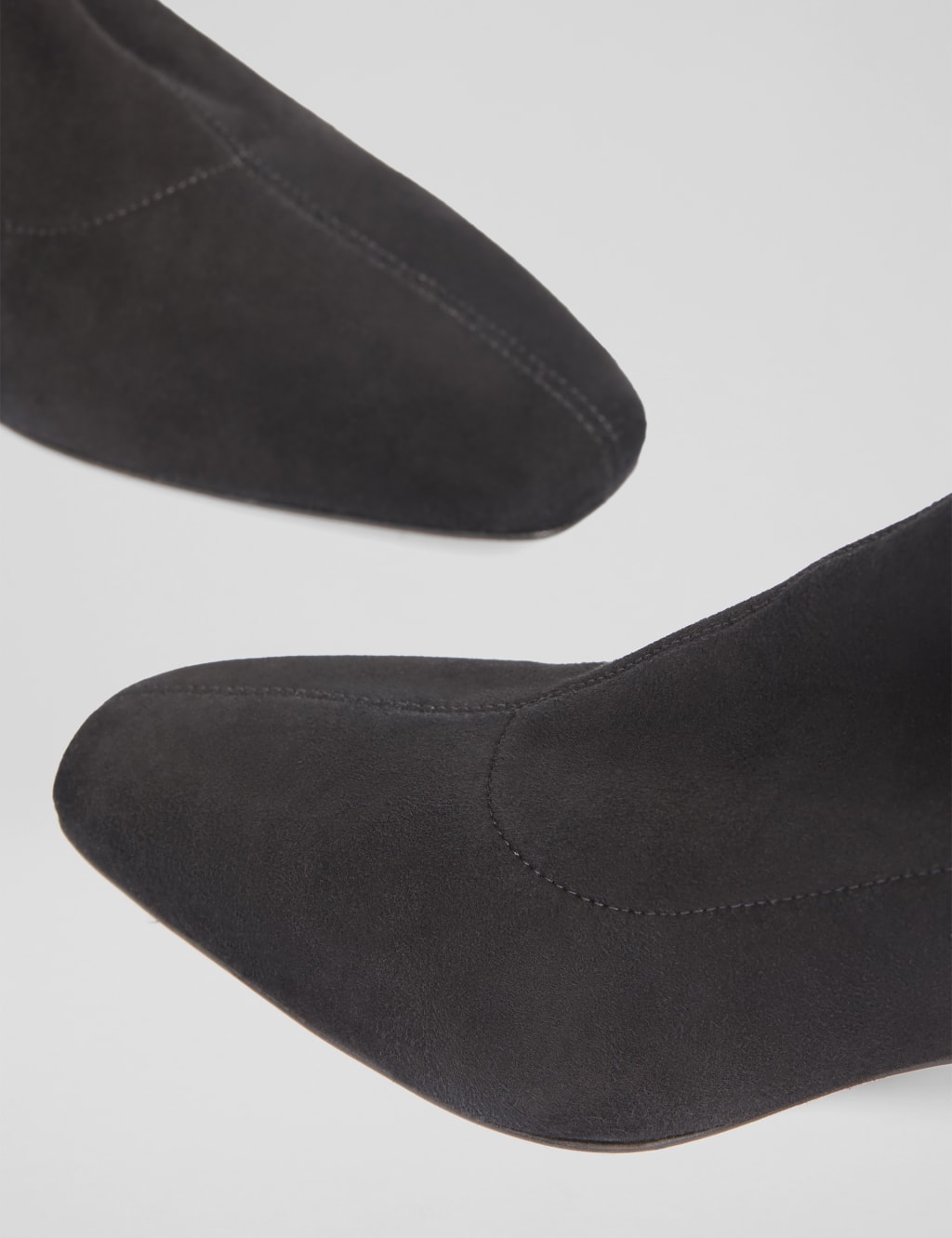 Suede Block Heel Knee High Boots 2 of 4