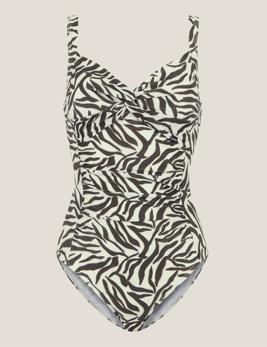 Sakari Animal Print Padded V-Neck Swimsuit 4 of 5