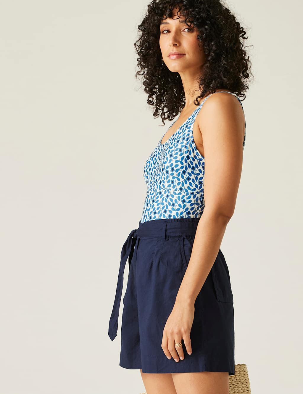 Orla II Floral Padded Scoop Neck Swimsuit 6 of 6