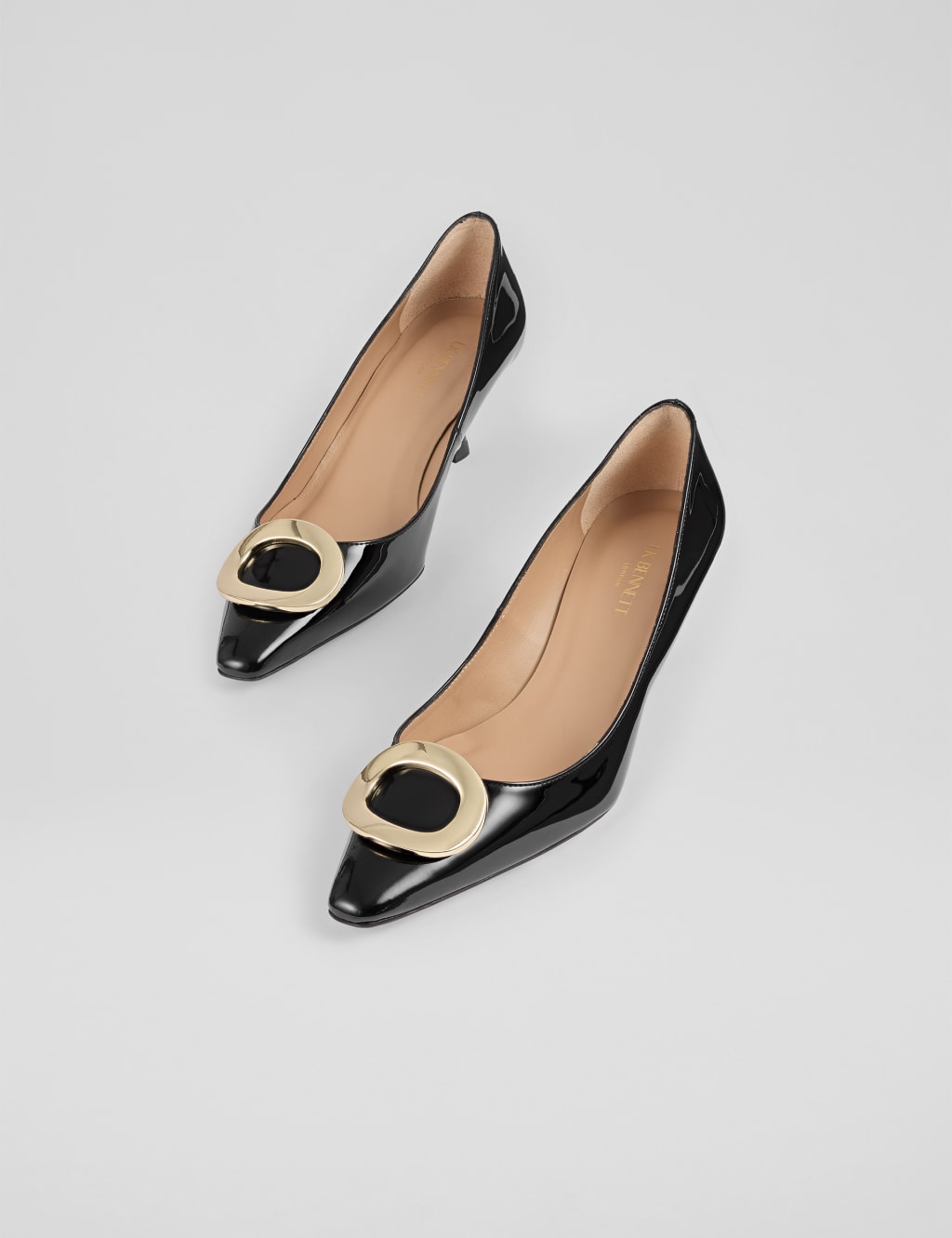 Ring Detail Stiletto Pointed Courts 2 of 4
