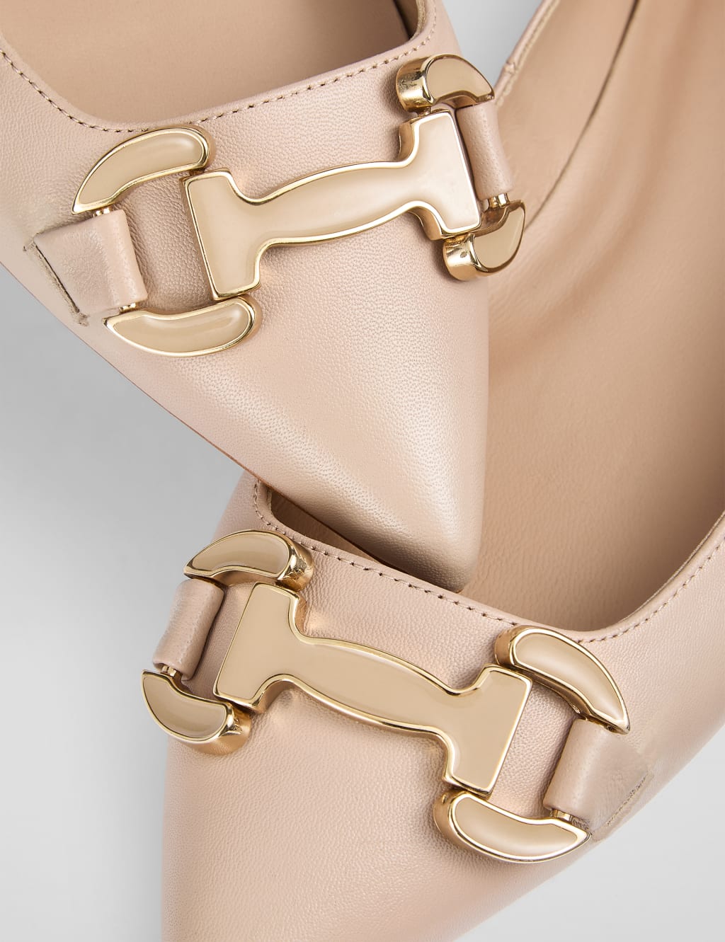Leather Buckle Pointed Pumps 4 of 4