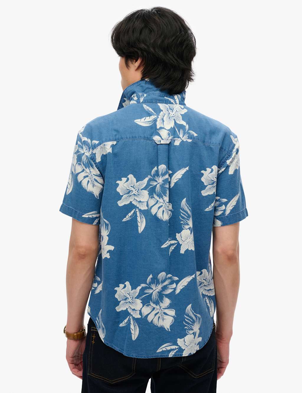 Relaxed Fit Pure Cotton Hawaiian Shirt 2 of 5