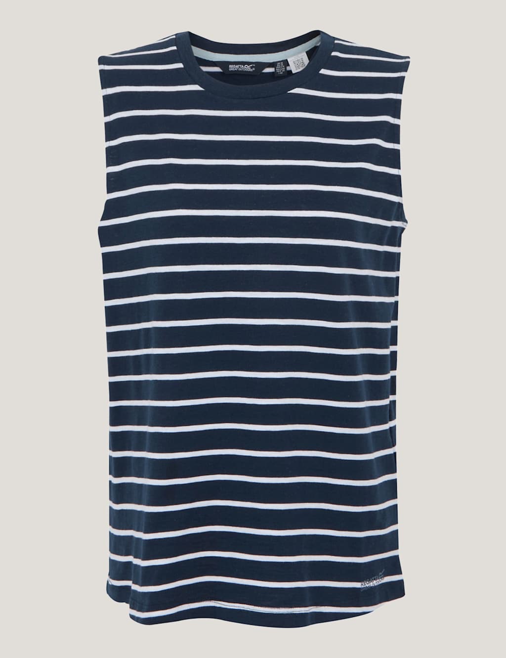 Fariene Pure Cotton Striped Vest 2 of 5