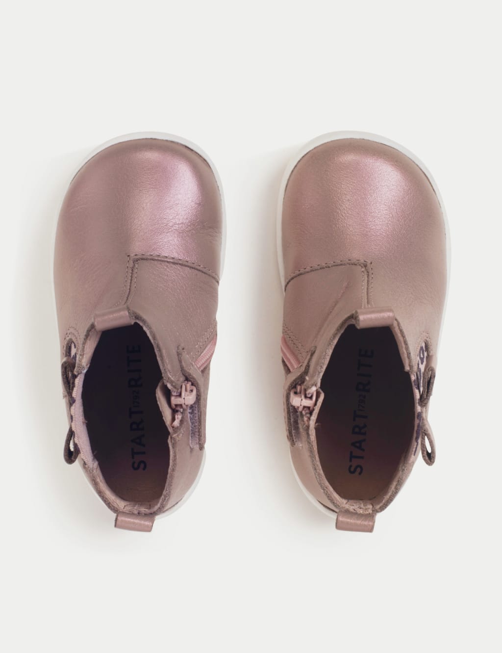Kids' Leather Ankle Boots (4 Small - 8 Small) 2 of 3