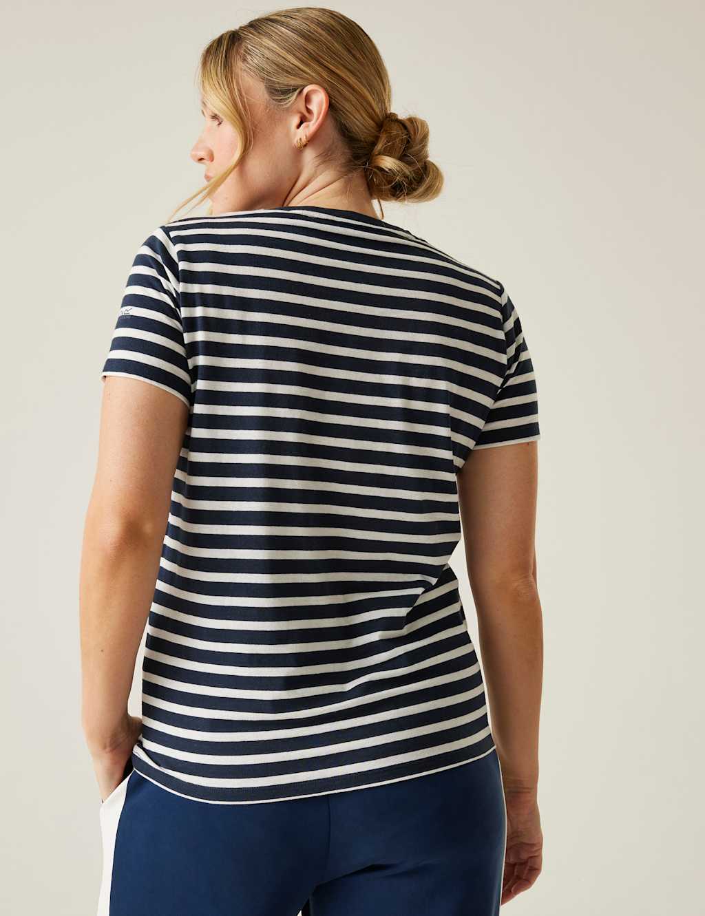 Bayletta Cotton Rich Striped T-Shirt 4 of 6