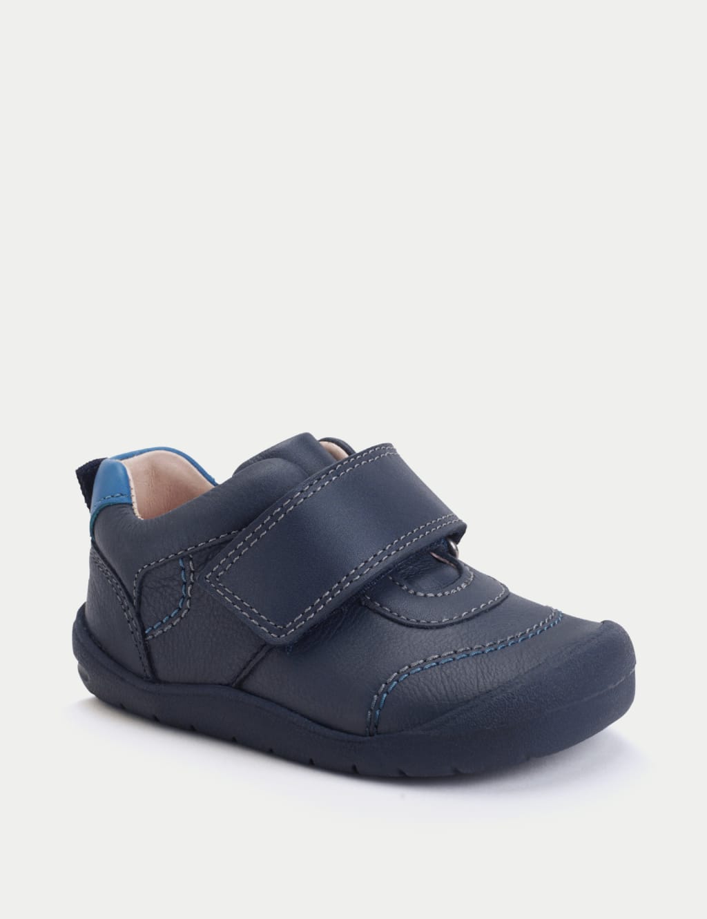 Kids' Leather Riptape Trainers (3 Small - 6.5 Small) 3 of 6