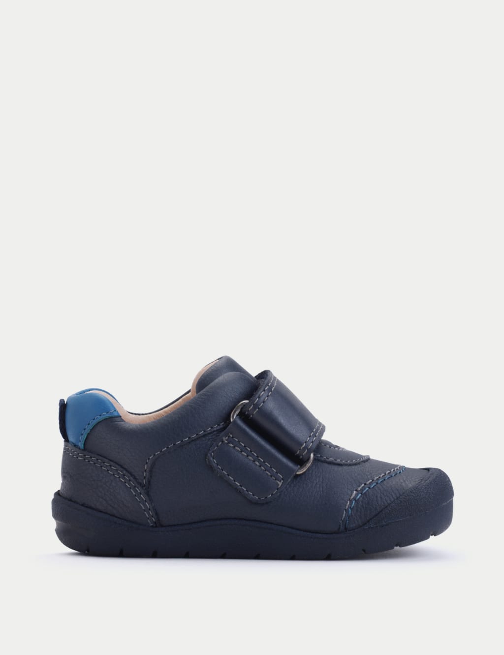 Kids' Leather Riptape Trainers (3 Small - 6.5 Small) 5 of 6