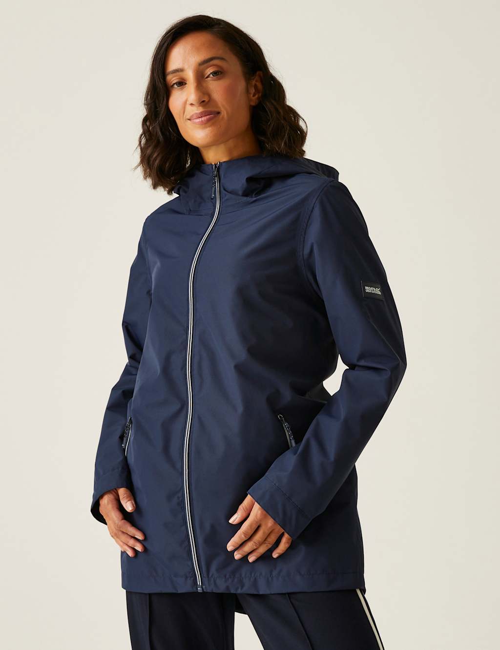 Brika Waterproof Hooded Raincoat 1 of 9