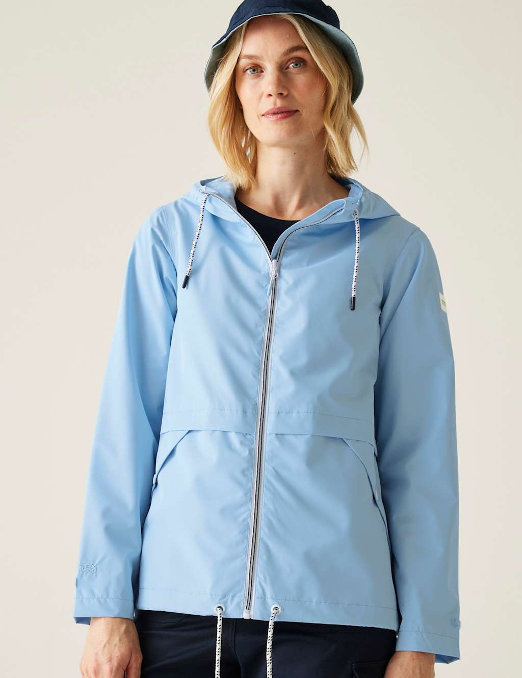 Bayletta II Waterproof Striped Raincoat 4 of 11