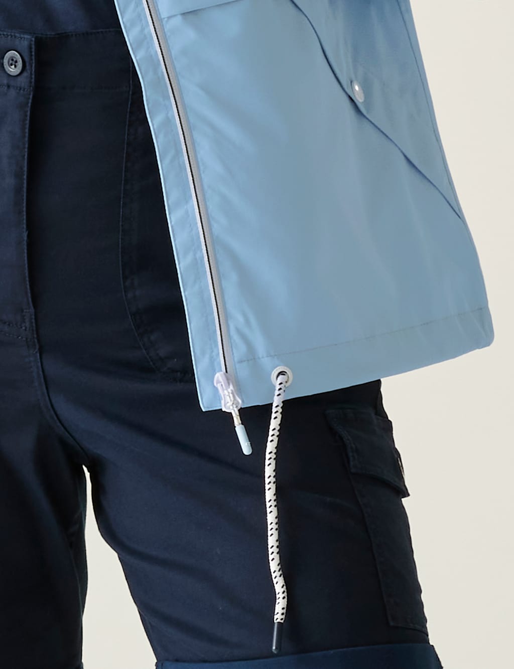 Bayletta II Waterproof Striped Raincoat 8 of 11