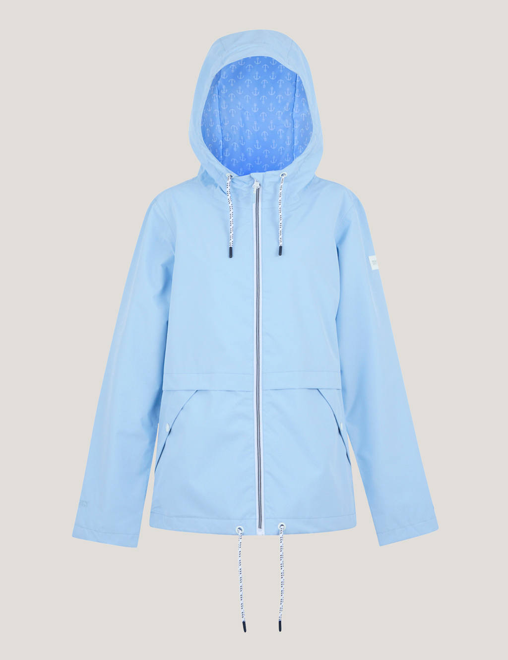Bayletta II Waterproof Striped Raincoat 2 of 11