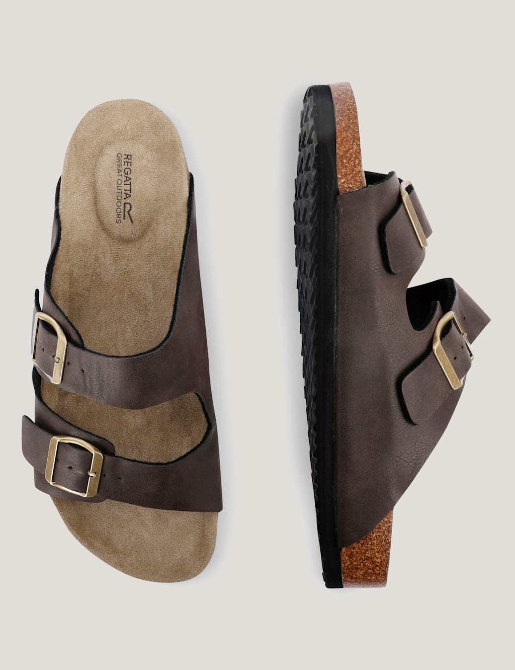 Asby Double Strap Slip On Footbed Sandals 3 of 7