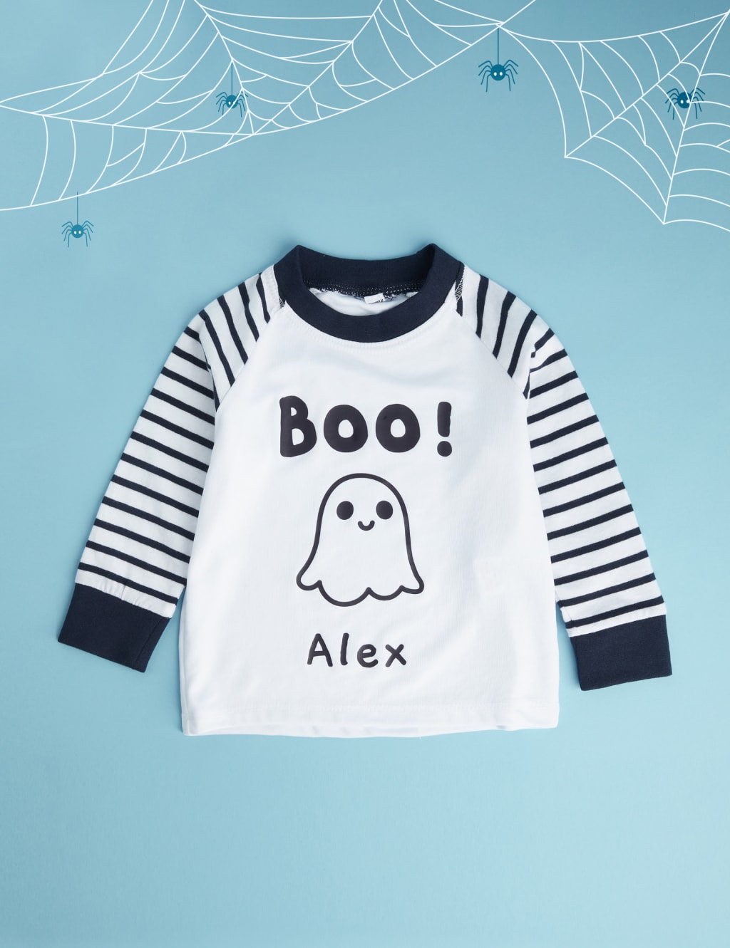 Personalised Toddler Boo Pyjamas 3 of 5
