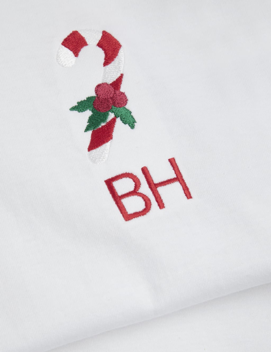 Personalised Men's Candy Cane Pyjamas 6 of 6
