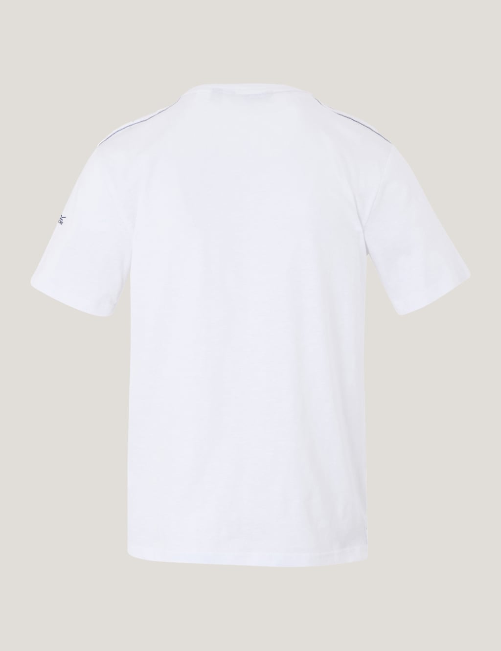 Ravia Pure Cotton Chest Stripe T-Shirt 3 of 7