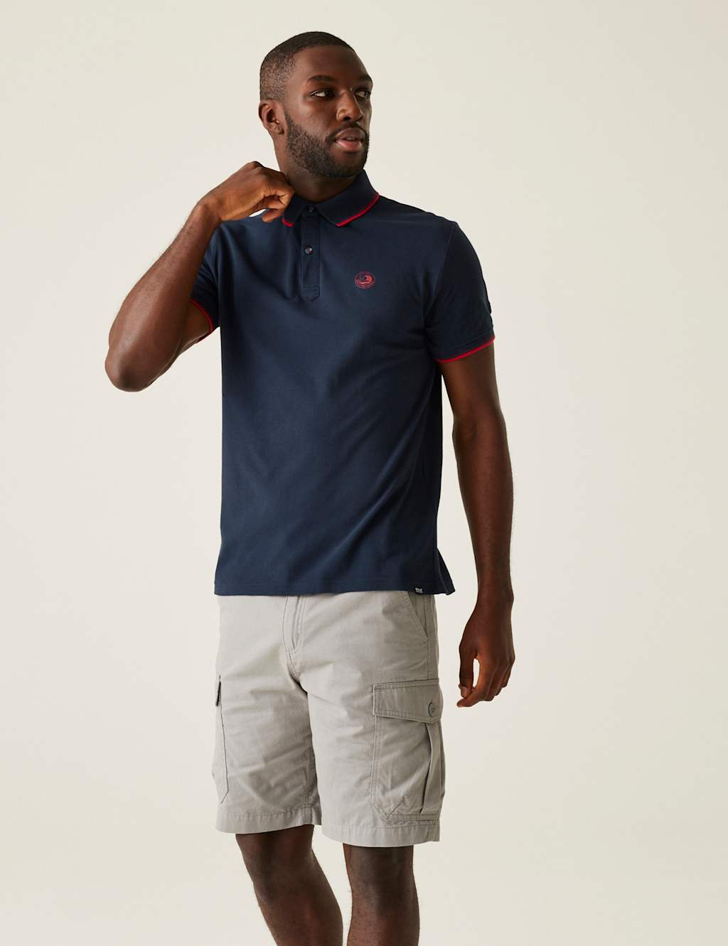 Tadeo II Pure Cotton Tipped Polo Shirt 6 of 6