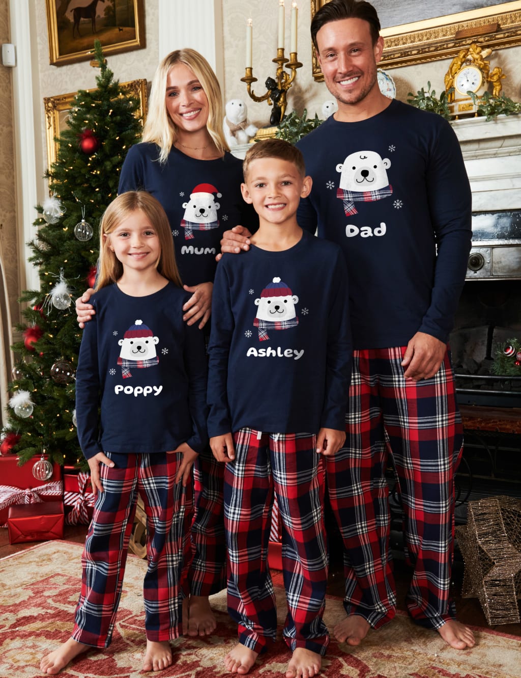 Polar bear pjs m&s sale
