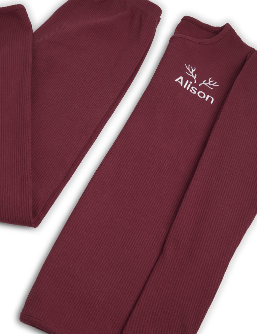 Personalised Women's Reindeer Lounge Set 4 of 6