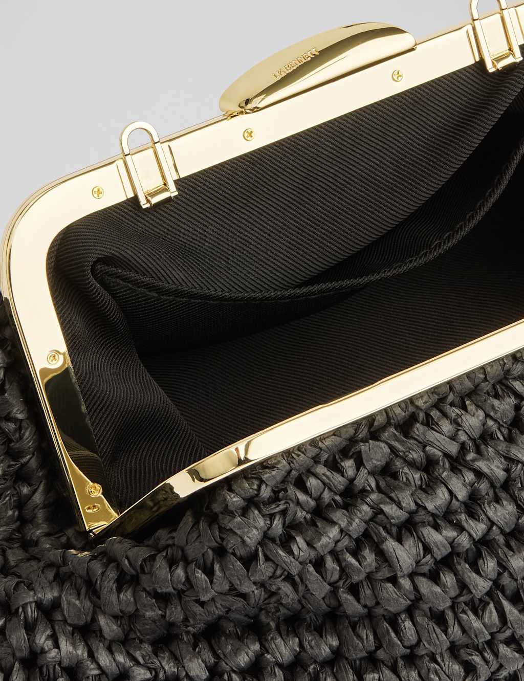 Woven Chain Strap Clutch Bag 2 of 2
