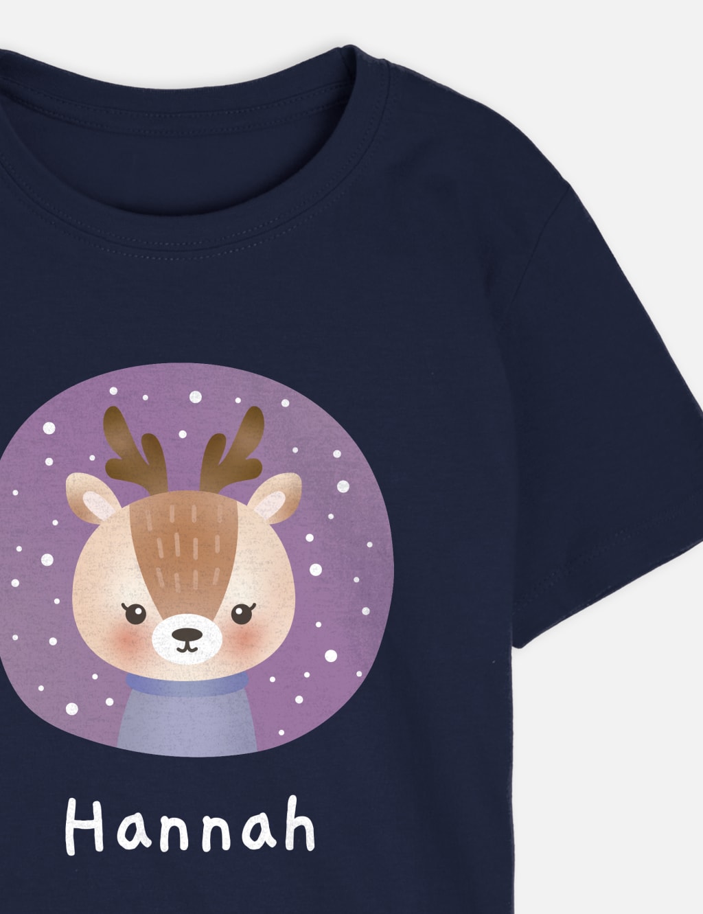 Personalised Kids Reindeer Family Pyjamas 3 of 3