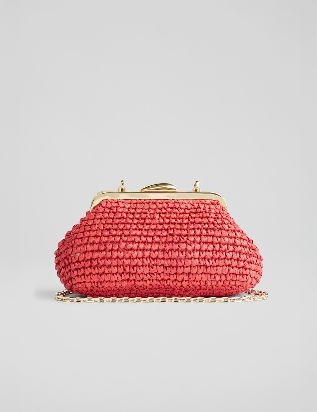 Woven Chain Strap Clutch Bag 1 of 3