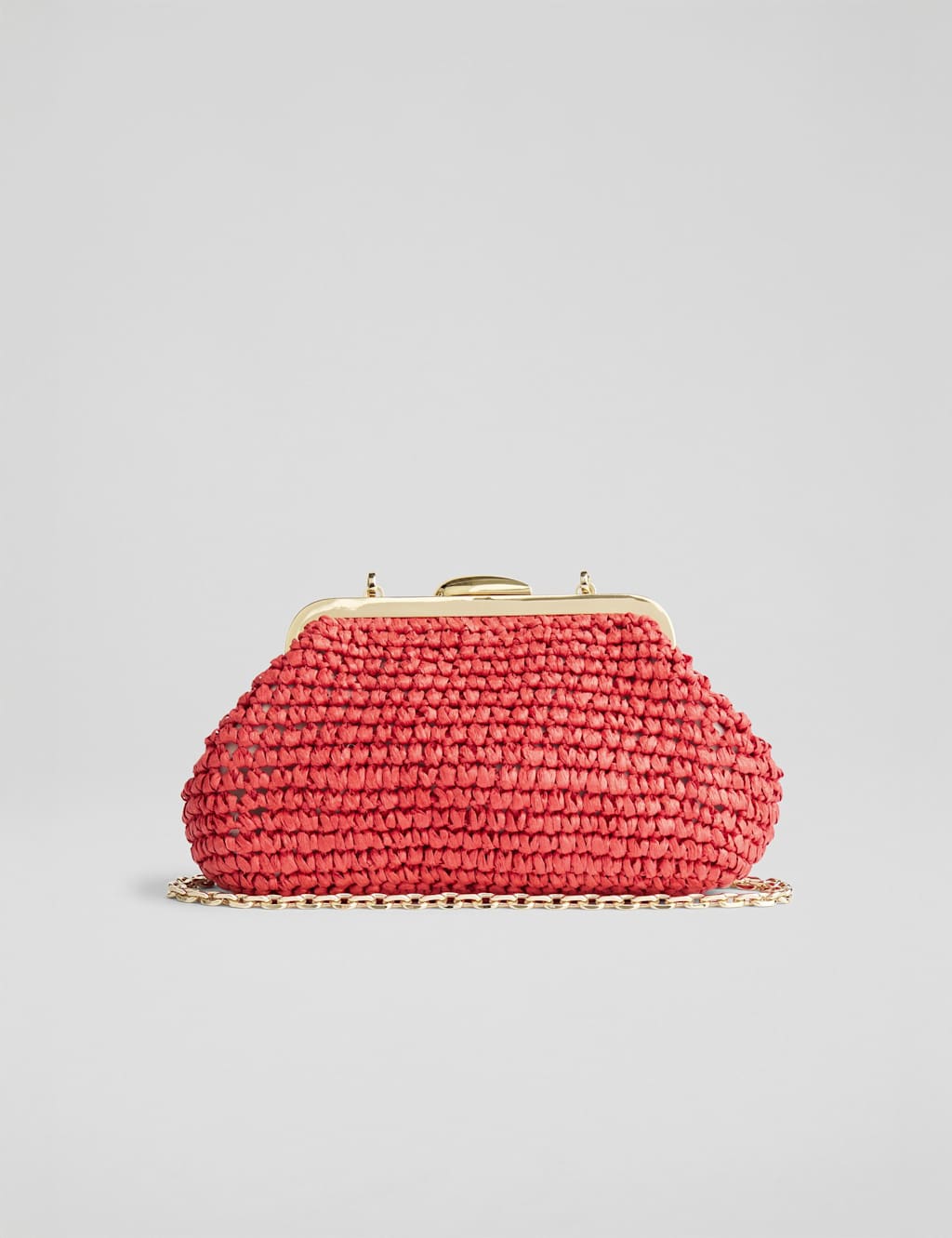 Woven Chain Strap Clutch Bag 2 of 3