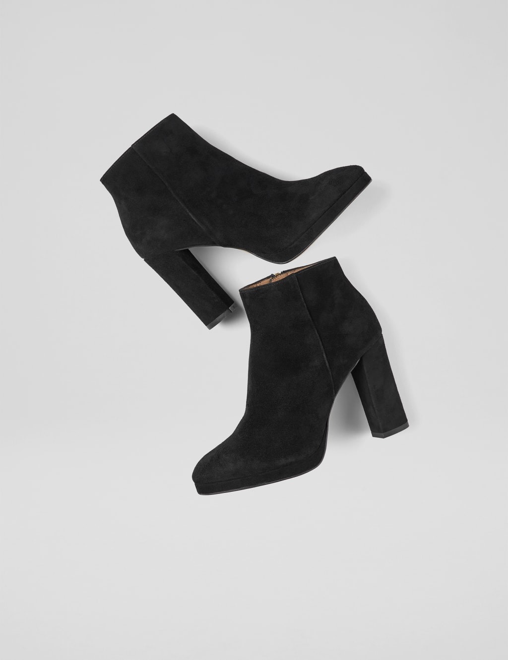 Leather Platform Ankle Boots 2 of 4