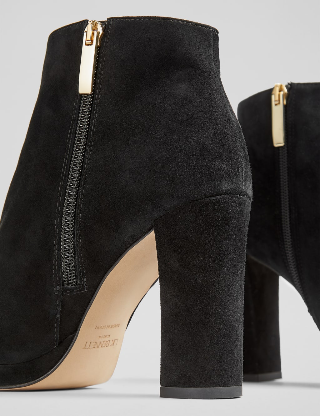 Leather Platform Ankle Boots 3 of 4