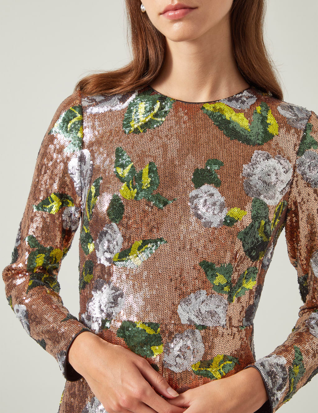 Lk bennett gold sequin dress new arrivals