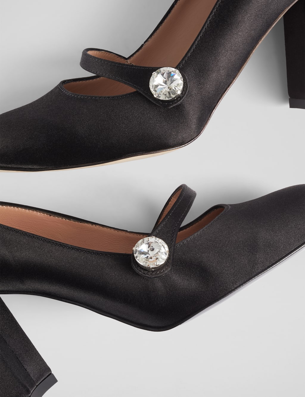 Embellished Block Heel Court Shoes LK BENNETT M S