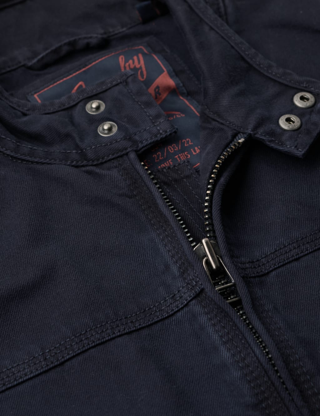 Pure Cotton Harrington Jacket 5 of 5