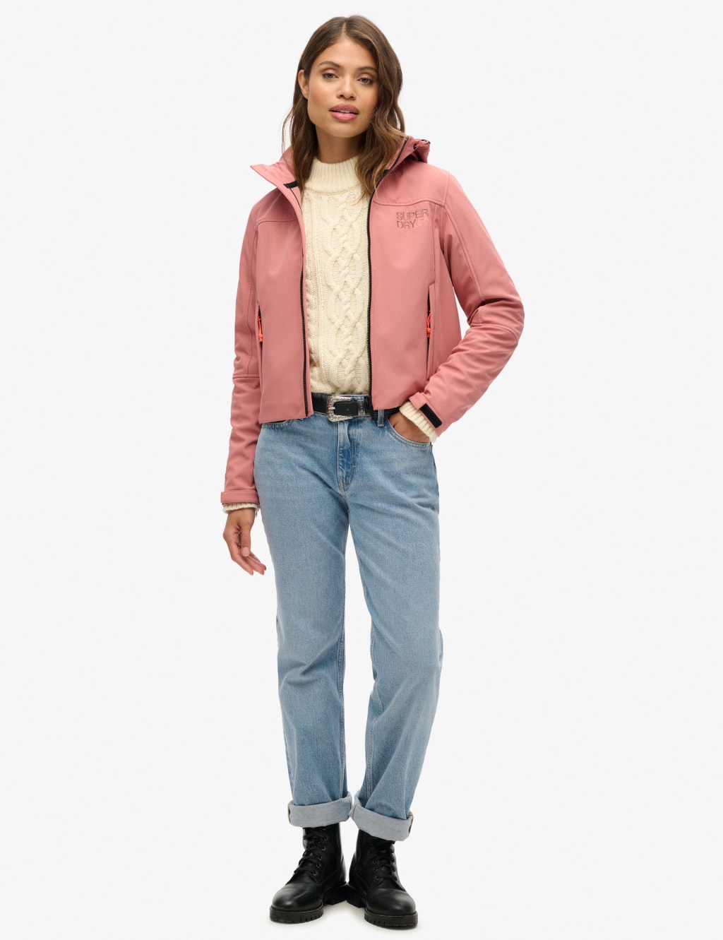 Hooded Cropped Utility Jacket 2 of 6