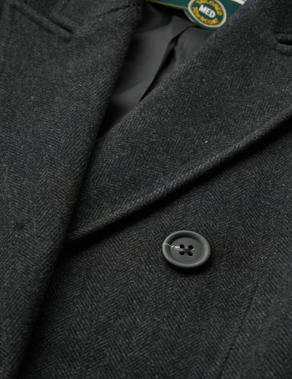 Superdry herringbone coat sale
