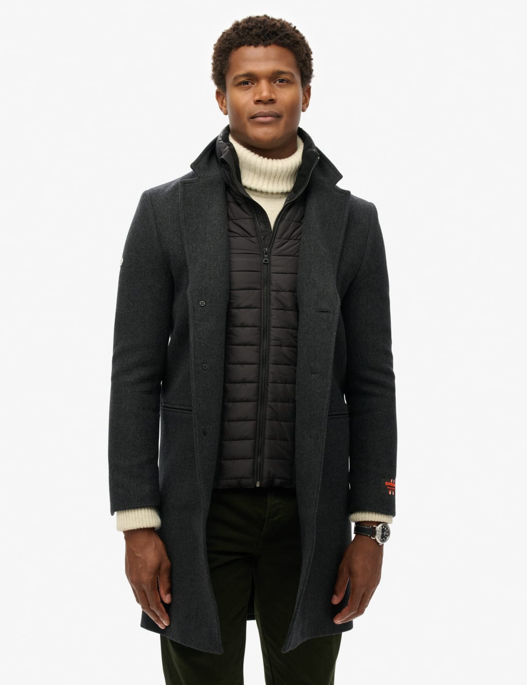 Wool Rich 2 in 1 Peacoat 5 of 11