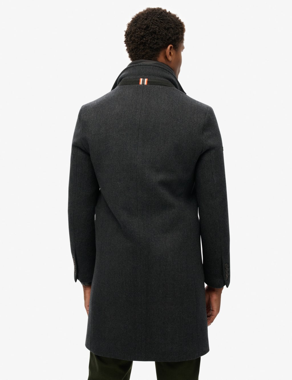 Superdry mens pea coat sale on sale
